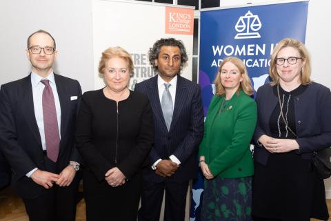 Group at launch of Women in Adjudication